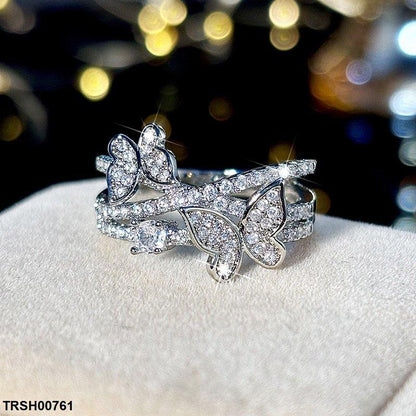 TRSH00761 CSH Double Butterfly Ring - TRSH