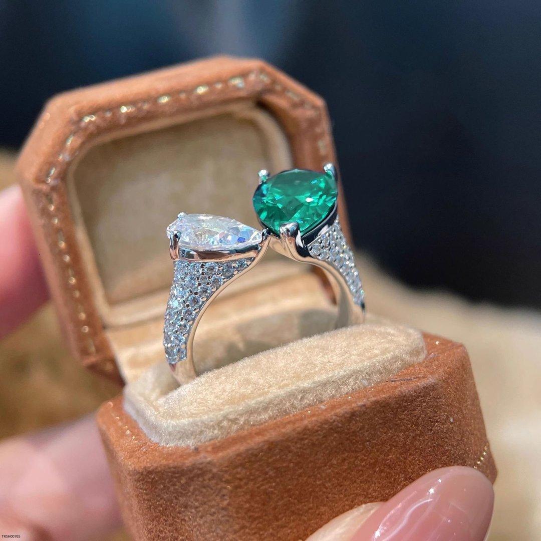 TRSH00765 GWH Doubble Face Tear Adjustable Ring - TRSH