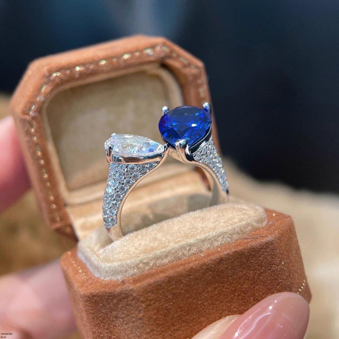 TRSH00765 GWH Doubble Face Tear Adjustable Ring - TRSH