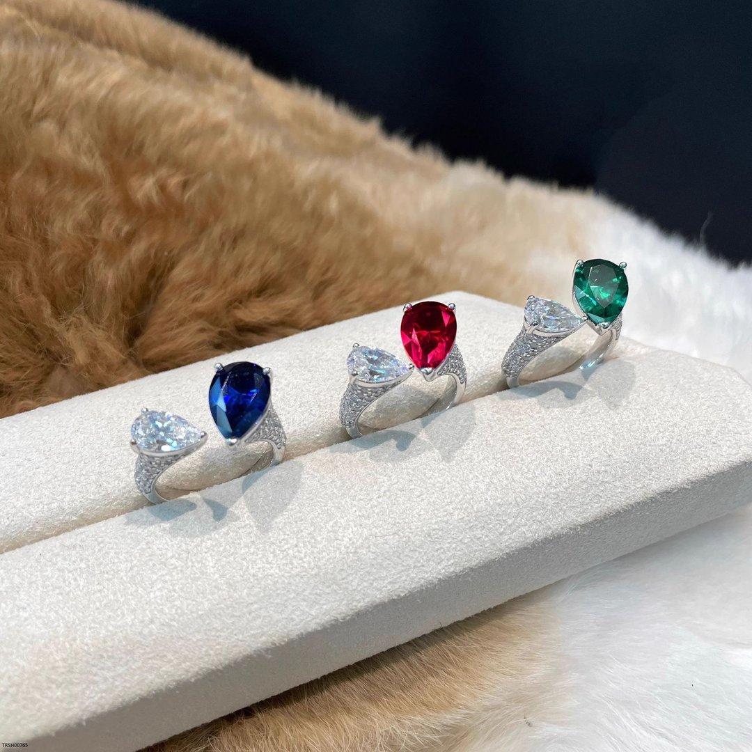 TRSH00765 GWH Doubble Face Tear Adjustable Ring - TRSH