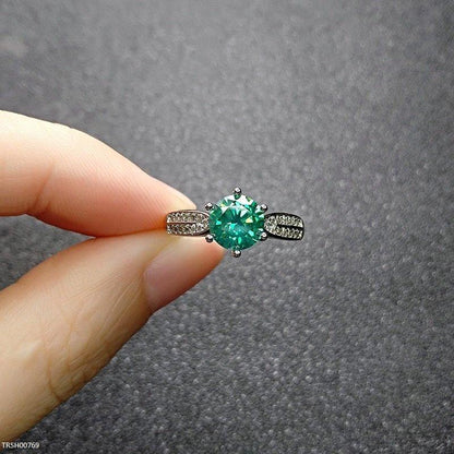 TRSH00769 GWH Imp Round Stone Ring - TRSH