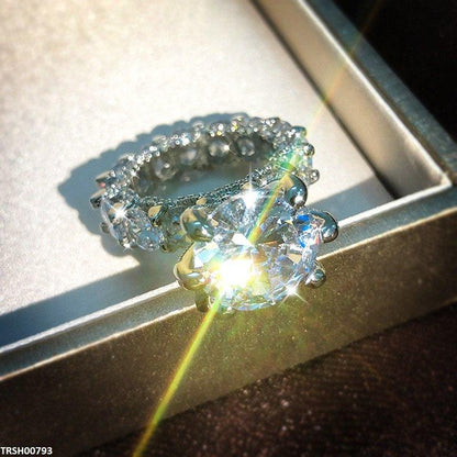 TRSH00793 KYC Imp Round Cathedral Ring - TRSH