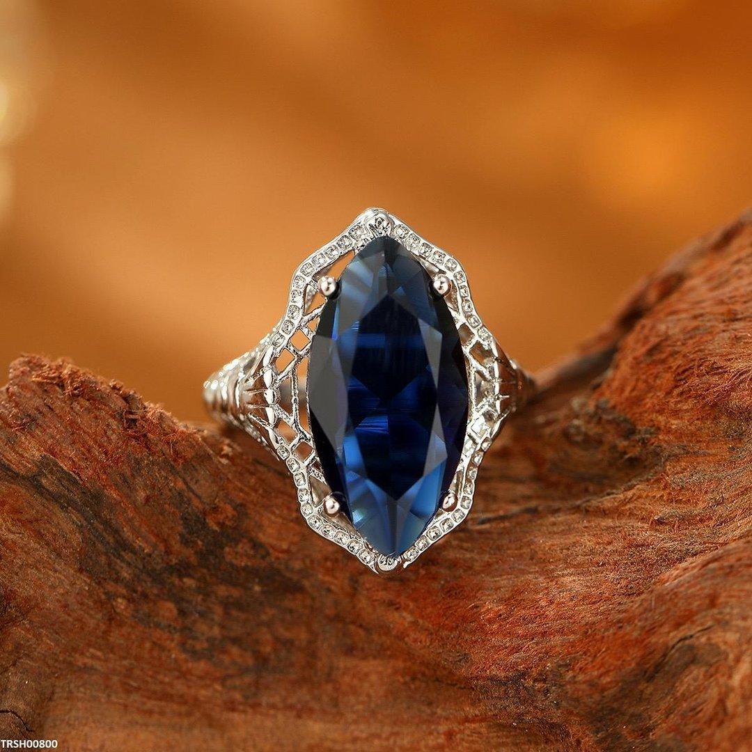 TRSH00800 YLE Marquise Stone Ring - TRSH