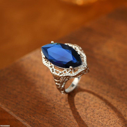 TRSH00800 YLE Marquise Stone Ring - TRSH