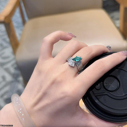 TRSH00809 CJD Marquise Stone Ring - TRSH