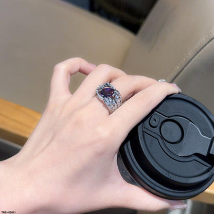 TRSH00811 CJD Leaf Ring Adjustable - TRSH