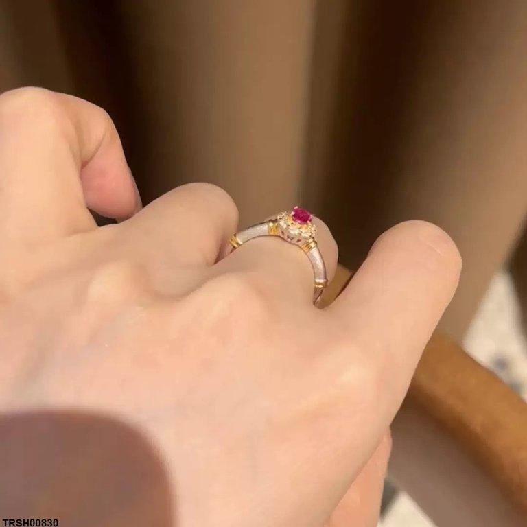 TRSH00830 BJF Flower Ring Adjustable - TRSH