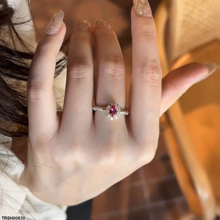 TRSH00830 BJF Flower Ring Adjustable - TRSH