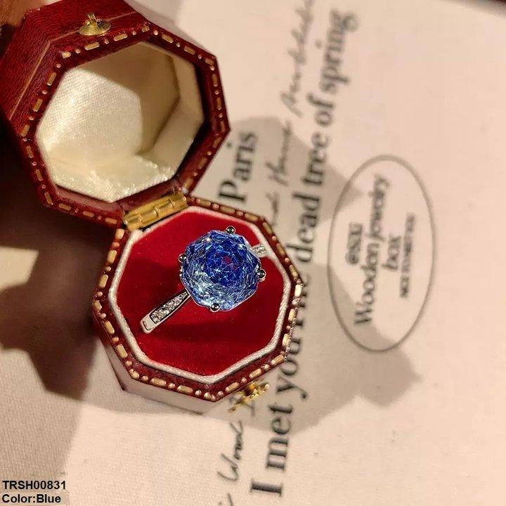 TRSH00831 BJF Round Cathedral Ring Adjustable - TRSH