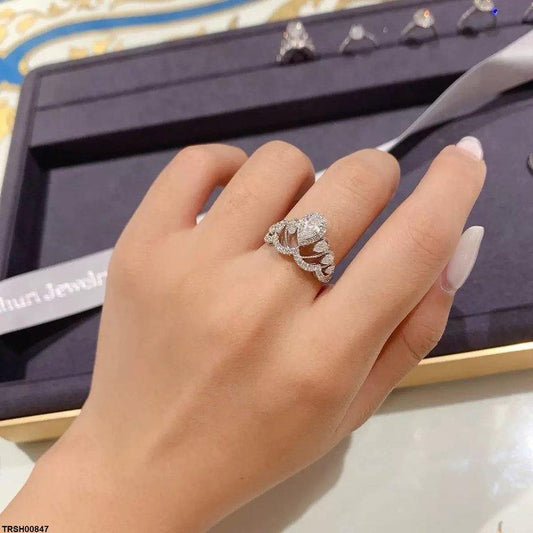 TRSH00847 CJD Tear Crown Ring - TRSH
