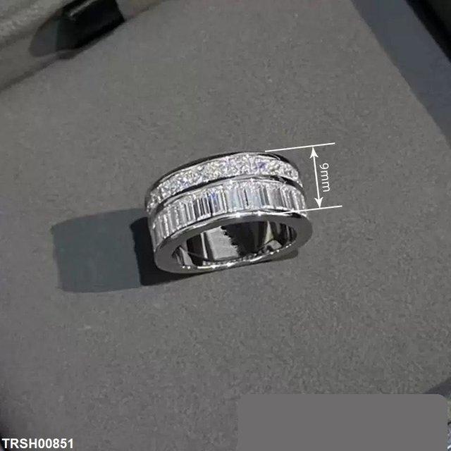 TRSH00851 CSH Round Double Stone Ring - TRSH