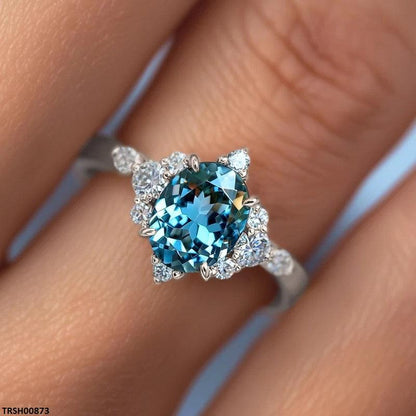 TRSH00873 CSH Oval Stone Ring - TRSH