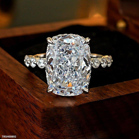 TRSH00892 KRL Oval ZIRCON Stone Ring Adjustable - TRSH