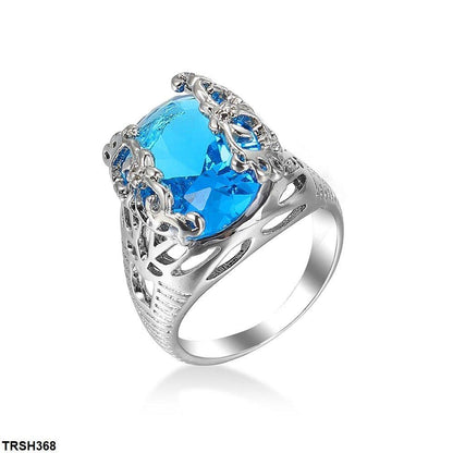 TRSH368 YLE Oval Butterfly Ring