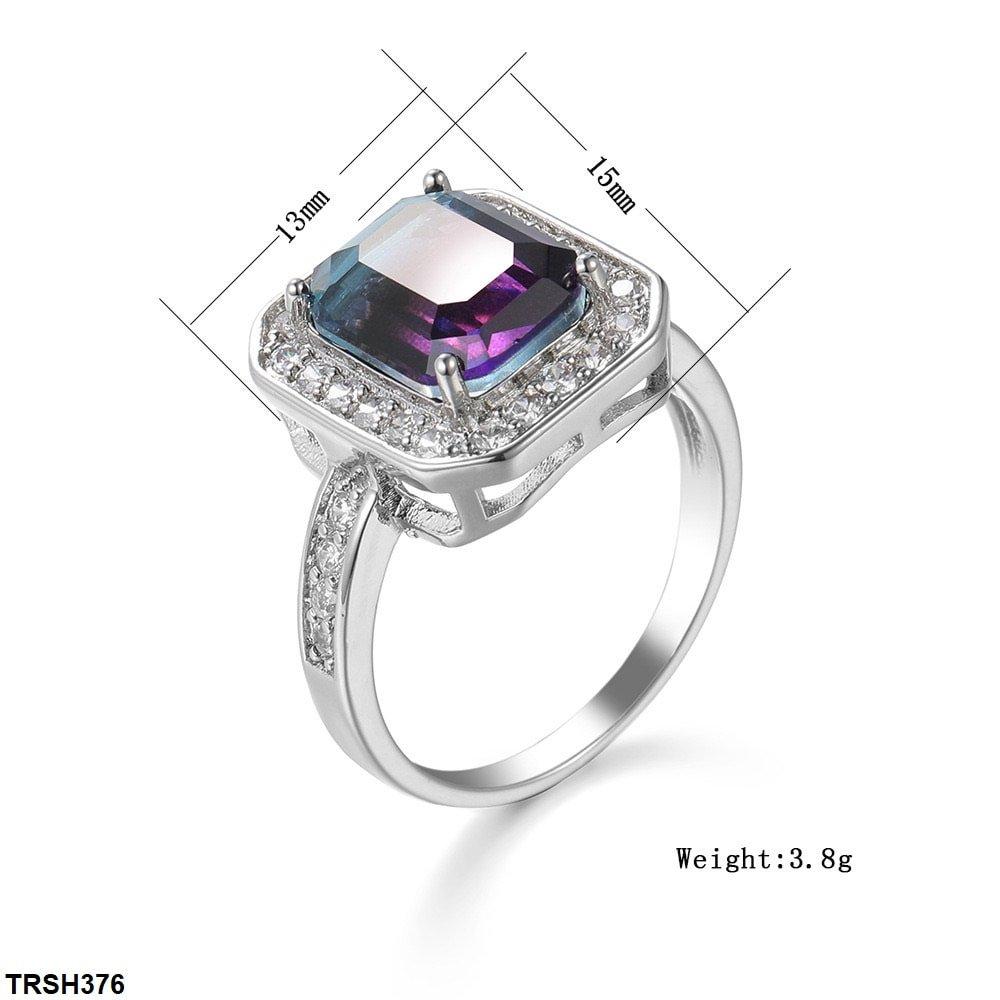 TRSH376 YLE Radiant Step Ring