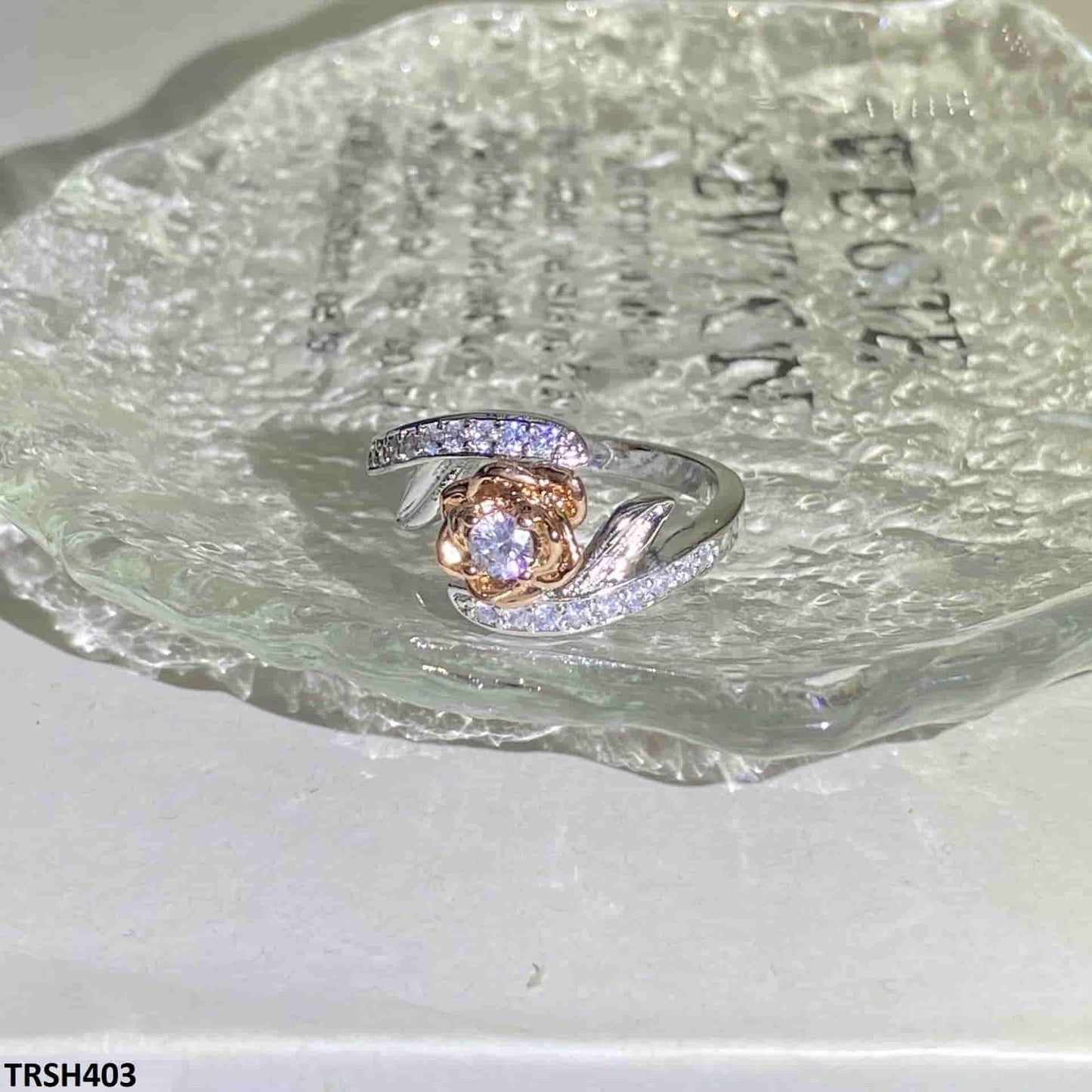 TRSH403 KYC Flower Ring