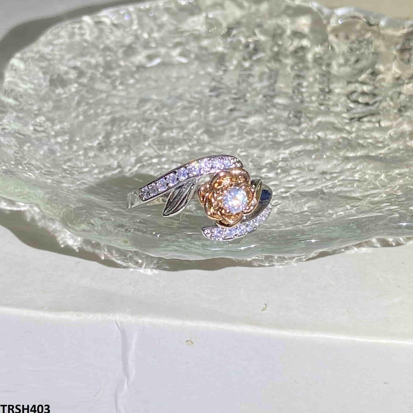 TRSH403 KYC Flower Ring