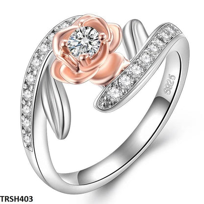 TRSH403 KYC Flower Ring