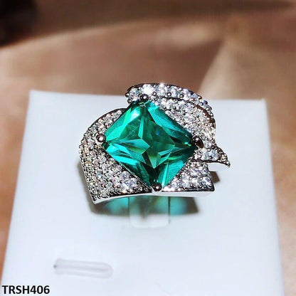 TRSH406 KYC Square Adjustable Ring