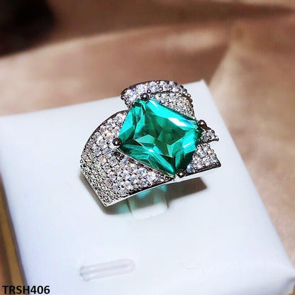 TRSH406 KYC Square Adjustable Ring