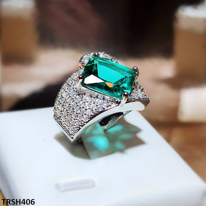 TRSH406 KYC Square Adjustable Ring