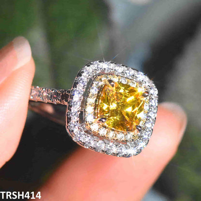 TRSH414 YJF Square Step Adjustable Ring