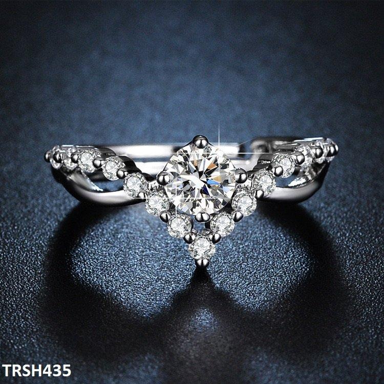 TRSH435 ZFQ Imp Crown Adjustable Ring