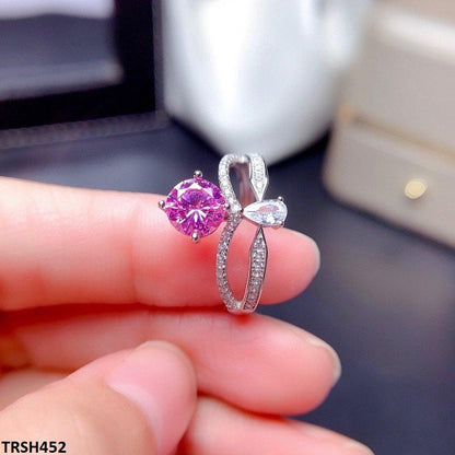 TRSH452 KRL Imp Circle Tear Adjustable Ring