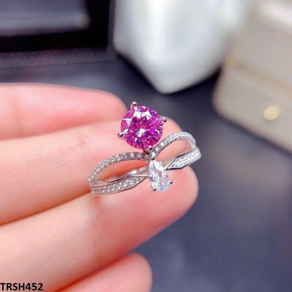 TRSH452 KRL Imp Circle Tear Adjustable Ring