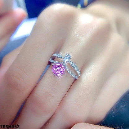 TRSH452 KRL Imp Circle Tear Adjustable Ring