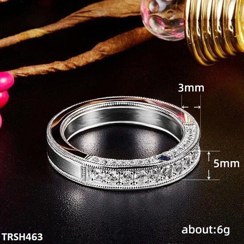 TRSH463 CSH Imp Circle Layered Ring