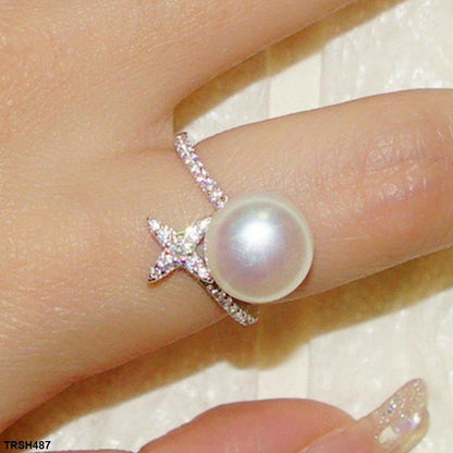TRSH487 CSH Pearl/Star Ring