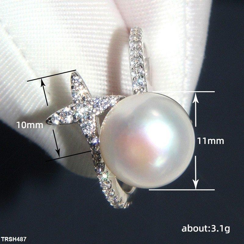TRSH487 CSH Pearl/Star Ring