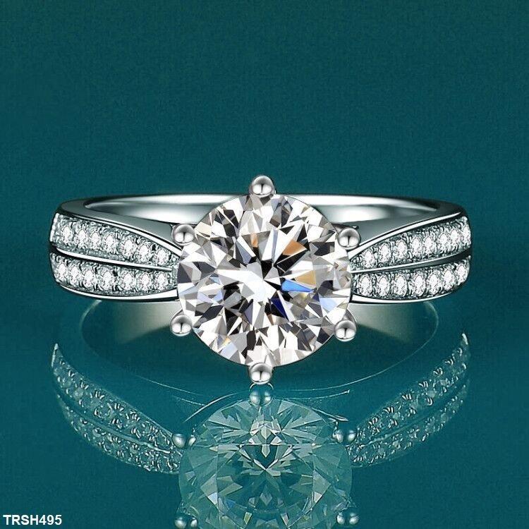 TRSH495 BLX Stylish Round Ring Adjustable