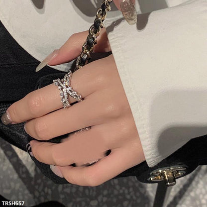 TRSH657 JJS Infinity Ring Adjustable