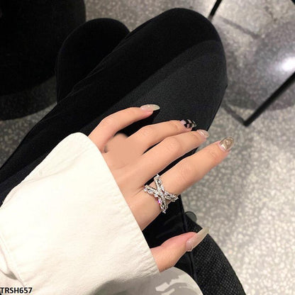 TRSH657 JJS Infinity Ring Adjustable