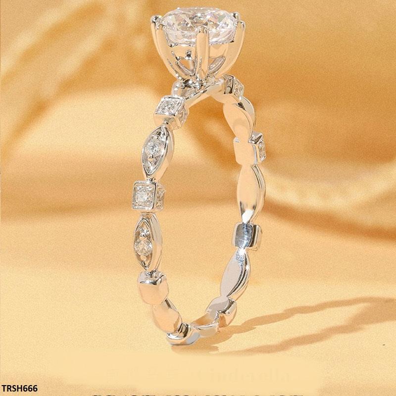 TRSH666 BJF Oval Stone Ring Adjustable