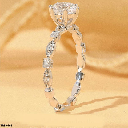 TRSH666 BJF Oval Stone Ring Adjustable