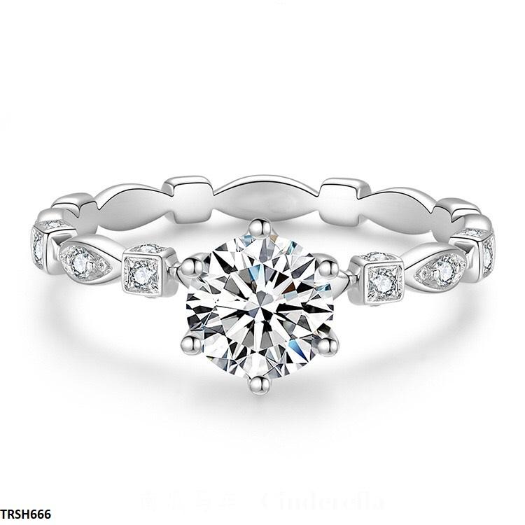 TRSH666 BJF Oval Stone Ring Adjustable