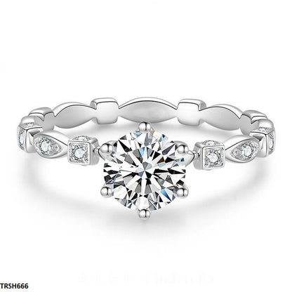 TRSH666 BJF Oval Stone Ring Adjustable