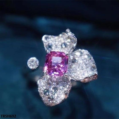 TRSH692 KRL Flower Ring Adjustable