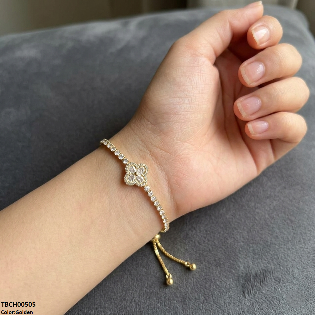 TBCH00505 DNG Flower  Bracelet Adjustable - TBCH