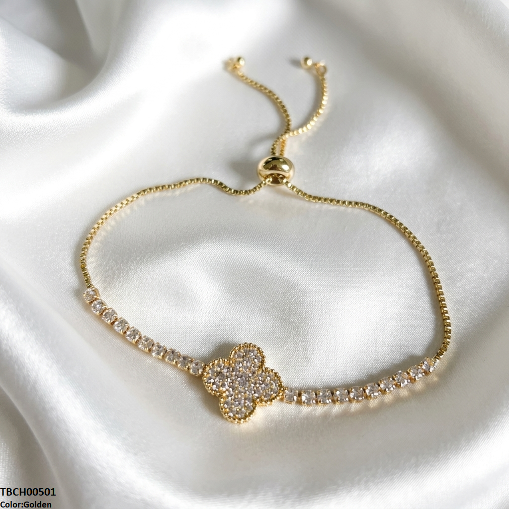 TBCH00501 DNG Flower Bracelet Adjustable - TBCH