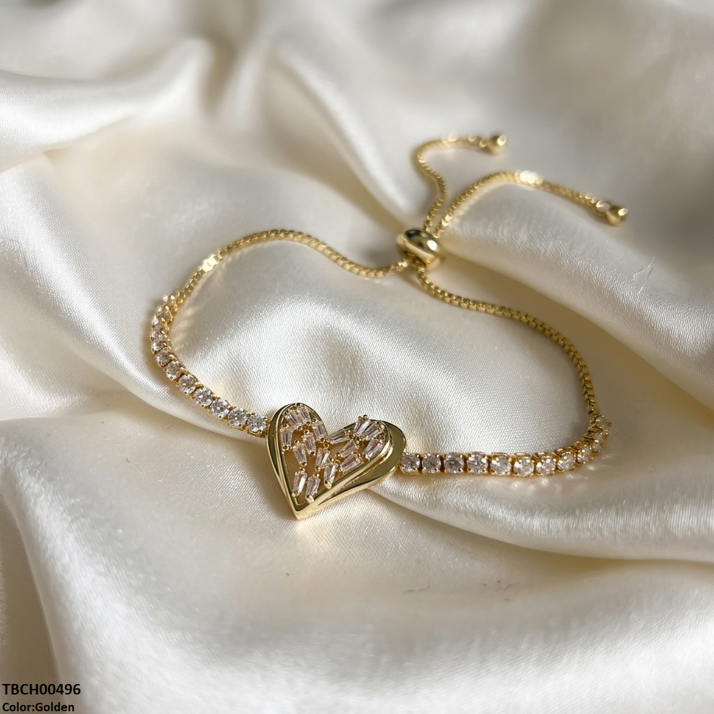 TBCH00496 DNG Heart Bracelet Adjustable - TBCH