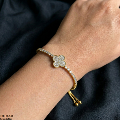 TBCH00501 DNG Flower Bracelet Adjustable - TBCH
