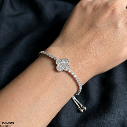 TBCH00501 DNG Flower Bracelet Adjustable - TBCH