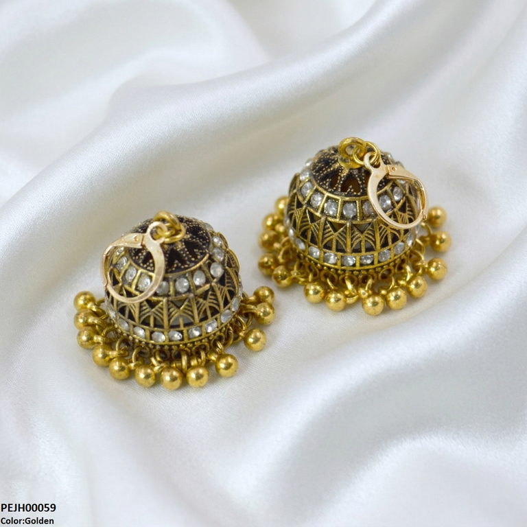 PEJH00059 - SDQ Meher Polki Jhumki - PEJH