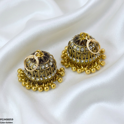 PEJH00059 - SDQ Meher Polki Jhumki - PEJH
