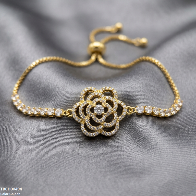 TBCH00494 DNG Flower Bracelet Adjustable - TBCH