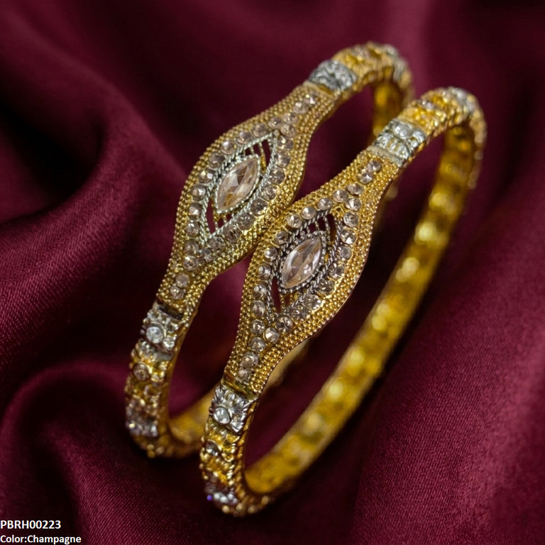 PBRH00223 MZM Marquise Stone Bracelet - PBRH